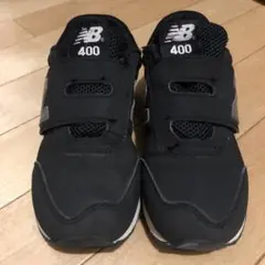 New Balance 400 ブラック スニーカー