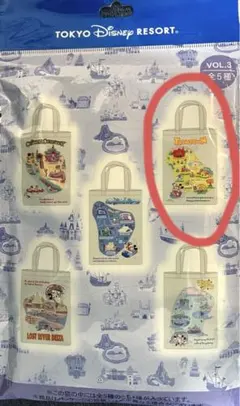 ディズニーリゾート テーマポート デザイン トートバッグ VOL.3