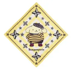 ポムポムプリンHappyくじ Sanrio PUNKSParty E賞 バンダナ