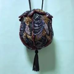 179.ビーズバッグ　ショルダーバッグ