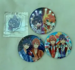 すとぷり ななもり ジェル アクキー 缶バッジ