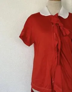tricot COMME des GARCONS 半袖シャツ S レッドのサムネイル