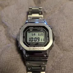 CASIO G-SHOCK 腕時計 カーキ➕カスタムパーツ（メタル、イエロー 