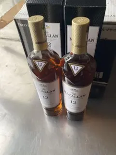 The Macallan 12 Years シングルモルトウイスキー　2本