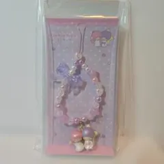 新品未開封キキララ☆クリスマス仕様ストラップリトルツインスターズ