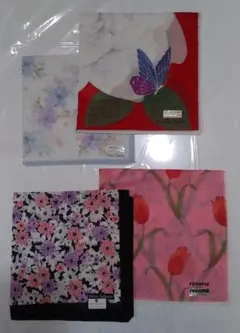 ブランドハンカチ４枚セット
