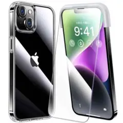 新品未使用Alphex iPhone 14 pro max 用フィルム付きケース