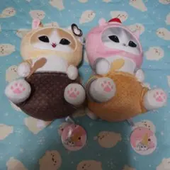 mofusand アイスにゃん BIGぬいぐるみ アミューズメント 2個セット