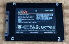 Samsung 860 EVO 1TB SSD 2.5インチ
