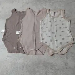 ベビー肌着 80cm　3枚セット　西松屋