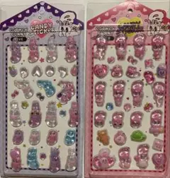 エスターバニー立体シール2種類セット