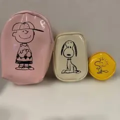 チャーリー・ブラウン スヌーピー ポーチセット