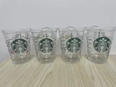 スターバックス25周年コレクタブルコールドカップグラスとカップグラスセット