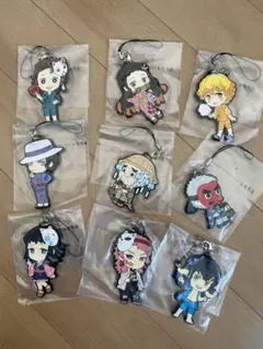 鬼滅の刃  一番くじ  E賞  全種類セット　ラバーストラップ  鱗滝 鋼鐵塚