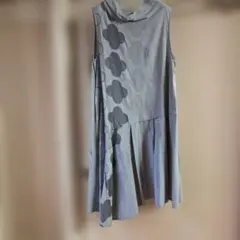 【慈雨】ノースリーブ ロングワンピースのサムネイル