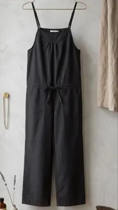 MAJESTIC LEGON ブラックデニムサロペット Mサイズのサムネイル