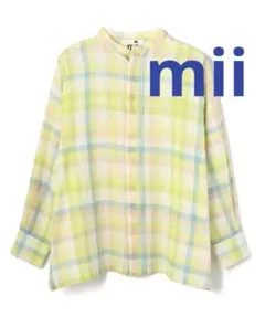 定価2.6万 mii ミー Limited khadi shirtカディーシャツのサムネイル