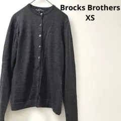 Brocks Brothers 長袖 カーディガン チャコールグレー XS