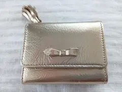LANVIN en Bleu 三つ折り財布 ゴールドのサムネイル