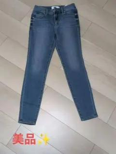 美品✨AZUL スキニーデニム ライトブルー ハイウエスト