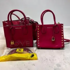マ*メ様 Michael Kors ハンドバッグ 2点セット ピンク