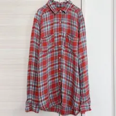 Mossimo Supply Co. チェック柄 長袖シャツ M モッシモのサムネイル
