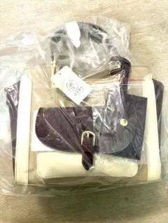 axes femme エンボスフラップ配色　バッグのサムネイル