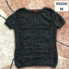 INGNI★半袖ニット アンゴラ M