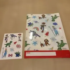 トイ・ストーリー A4クリアファイル シール付き
