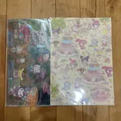 サンリオキャラクターズ クリアファイル 2枚セット