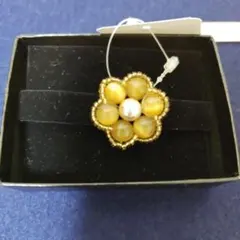 お値下げ❢　花形帯留め 　未使用
