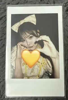 cutie street 古澤里紗 撮り下ろしソロチェキ