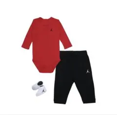 nike jordan ベビーロンパースセットアップ50-68cm