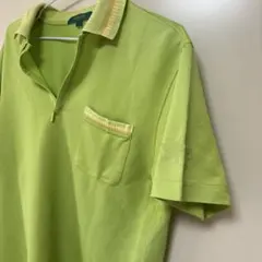 KENZO GOLF ポロシャツ ライムグリーン サイズ3のサムネイル