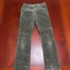 オリーブグリーン コーデュロイパンツ 120