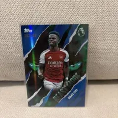 最新弾Topps Bukayo Saka Arsenal 150枚限定カード