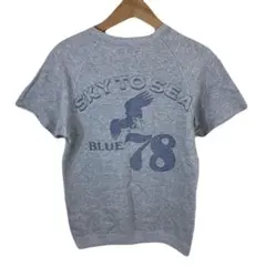 BLUE BLUE ブルーブルー　men's 半袖スウェット トレーナー　Sのサムネイル