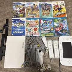 Wii U 本体(動作確認済) + ゲームソフト多数