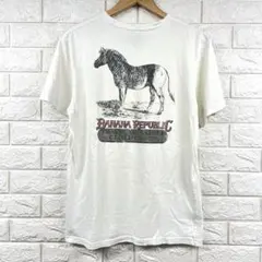 バナナリパブリック　20th サファリ ゼブラTシャツ　L バナリパ　復刻のサムネイル