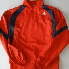 adidas オレンジ ジャケットS