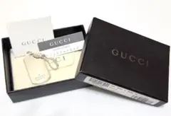お値下しました。GUCCI　ドッグタグチャーム GUCCI グッチ ネックレス タグ ディアマンテ ドッグタグ