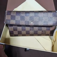 LOUIS VUITTON ダミエ ポルトフォイユ サラ 長財布