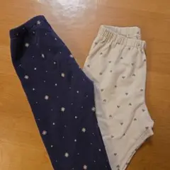 UNIQLO ベビー レギンス 90cm 2枚セット