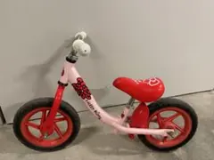 ハローキティ ファーストバイク12インチ キックバイク M&M ヘルメット