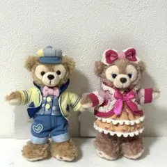 ダッフィー シェリーメイ ぬいぐるみバッジ ハートウォーミングデイズ 2018