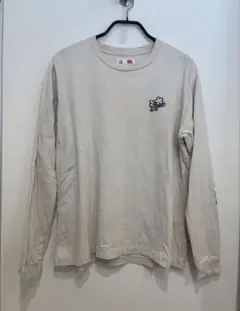 カンタベリーCanterburyラグビー日本代表JAPAN1930ロンTベージュ