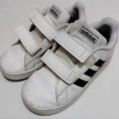 adidas ホワイト/ブラック スニーカー