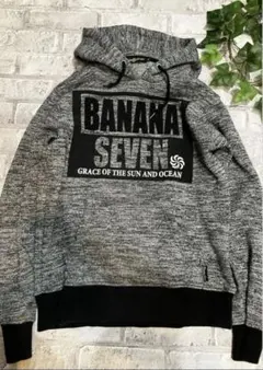 BANANA SEVEN パーカー グレー