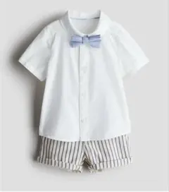 H&M フォーマルシャツとショートパンツセット