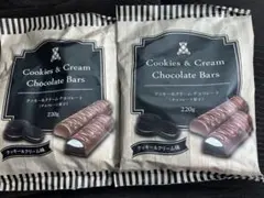 Cookies & Cream Chocolate Bars 220gx2袋のサムネイル